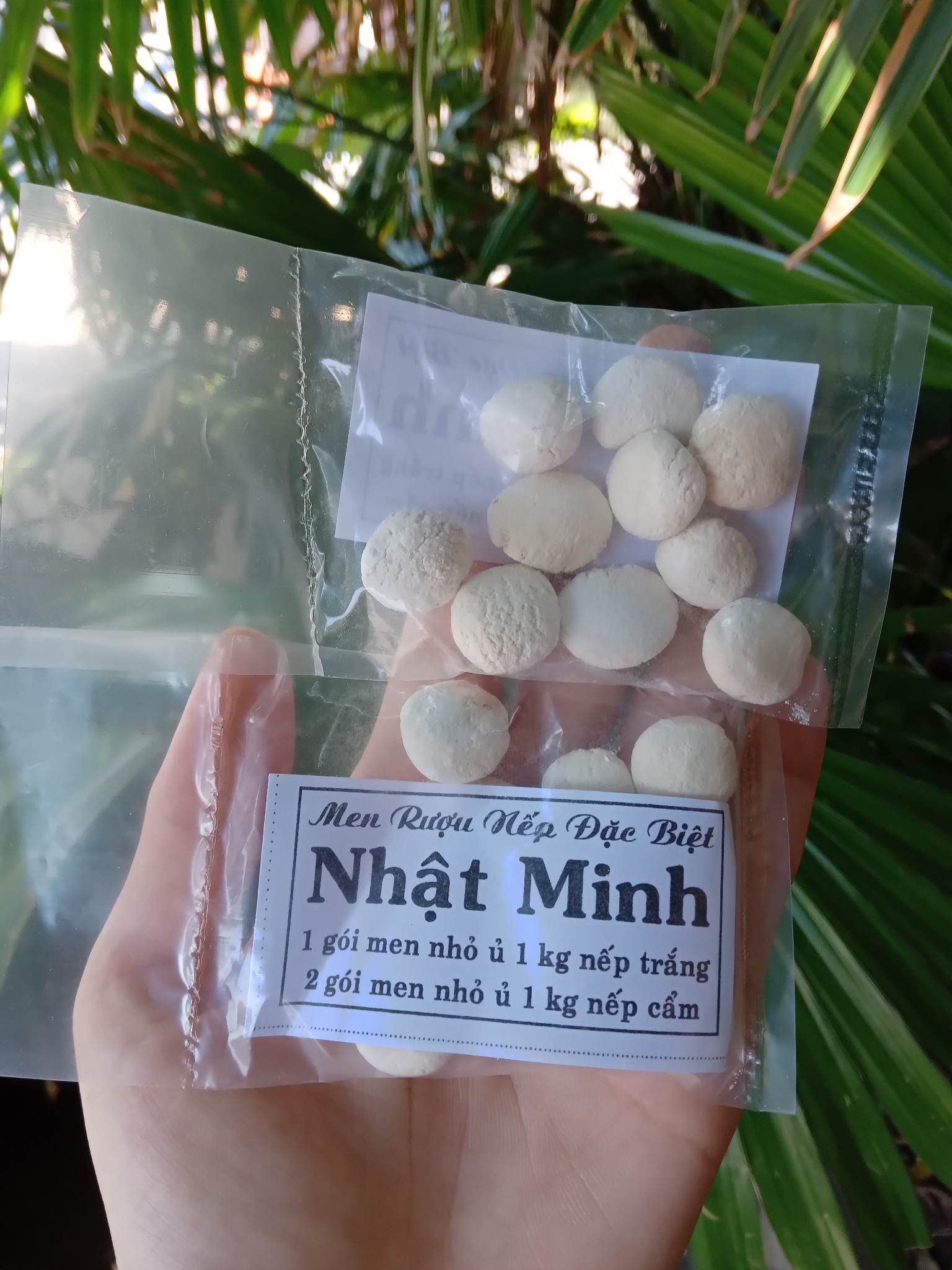 [30 gói] Men ngọt, men cơm rượu, men rượu, men ủ rượu nếp cẩm/ rượu ba trăng