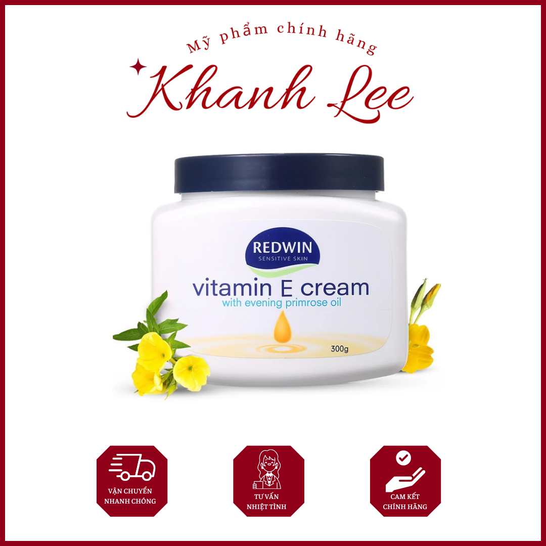 Kem Dưỡng Da vitamin E Redwin Cream Úc