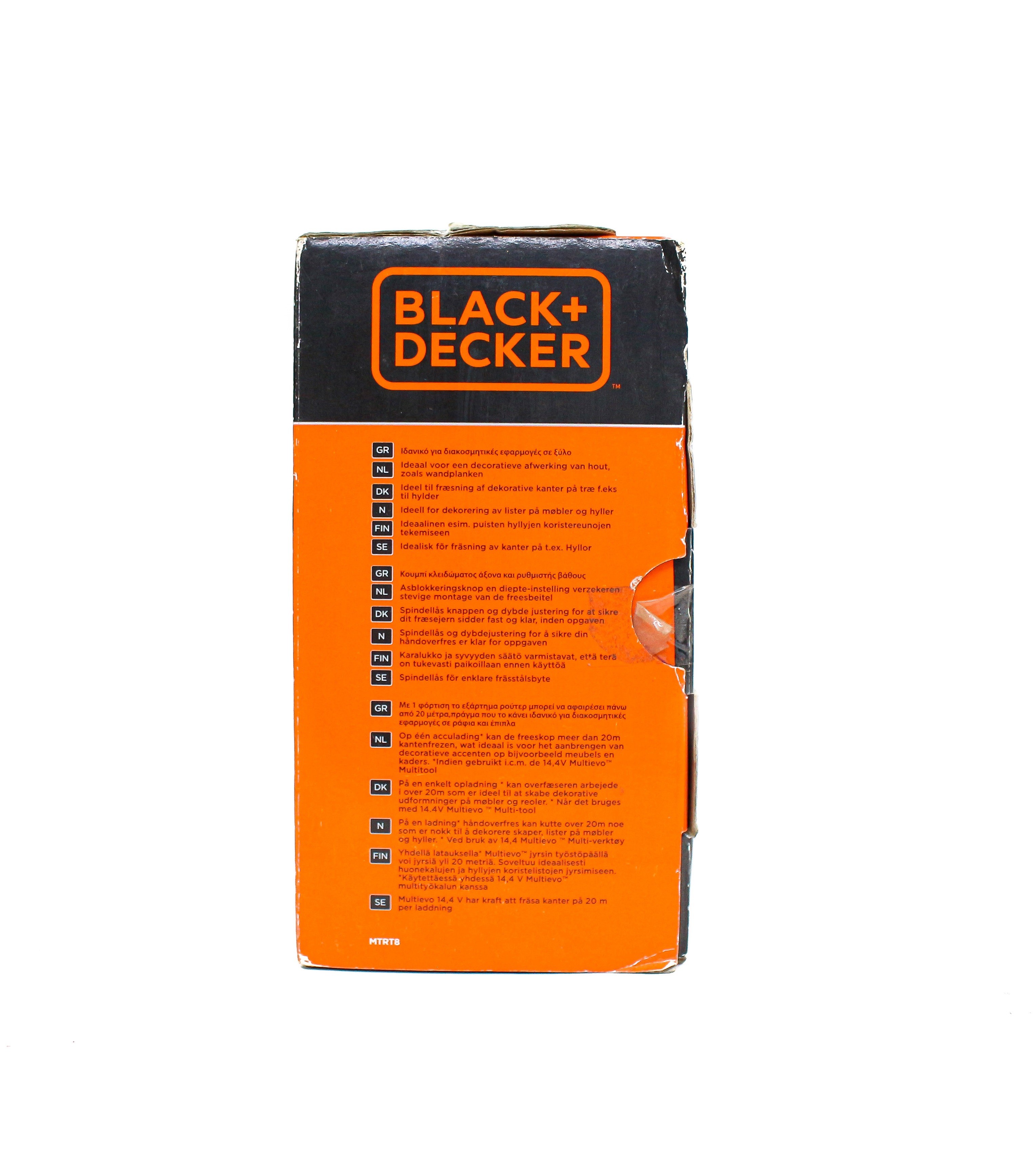 Đầu phay gỗ EVO Black & Decker MTRT8-XJ