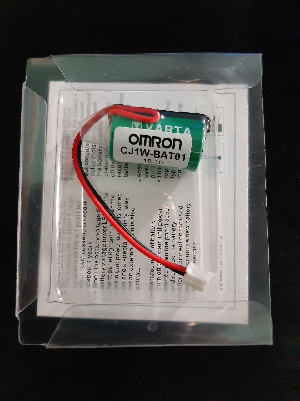 PIN NUÔI NGUỒN PLC OMRON 3V,1/2AA