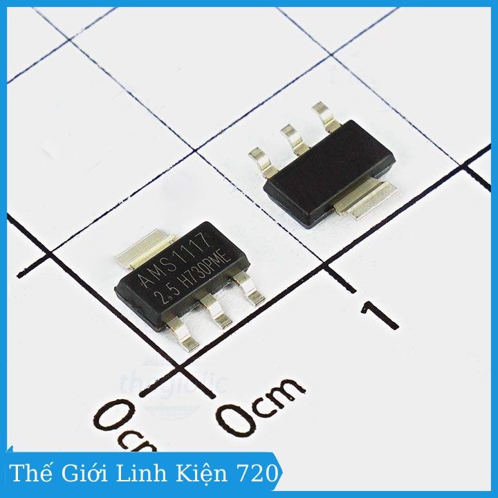 Bộ 5 con IC nguồn AMS1117 SOT223
