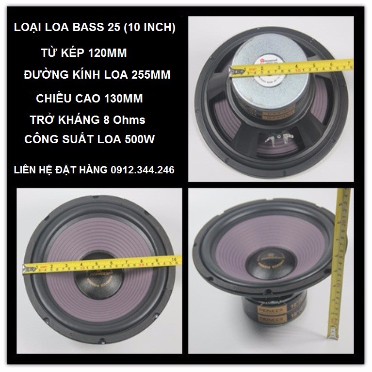 Loa Pioneer Bass 25