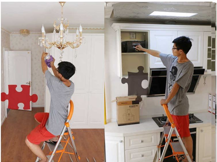 [HÀNG CHÍNH HÃNG] Thang ghế INOX AMECA Nhật Bản 4 BẬC