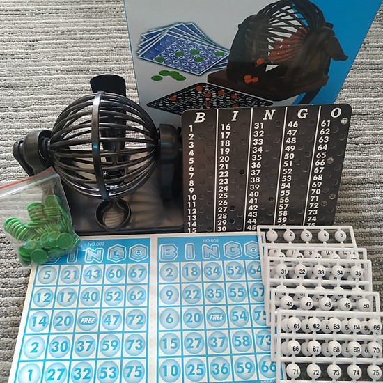 [HCM]BỘ ĐỒ CHƠI LỒNG QUAY LÔ TÔ 75 SỐ BINGO