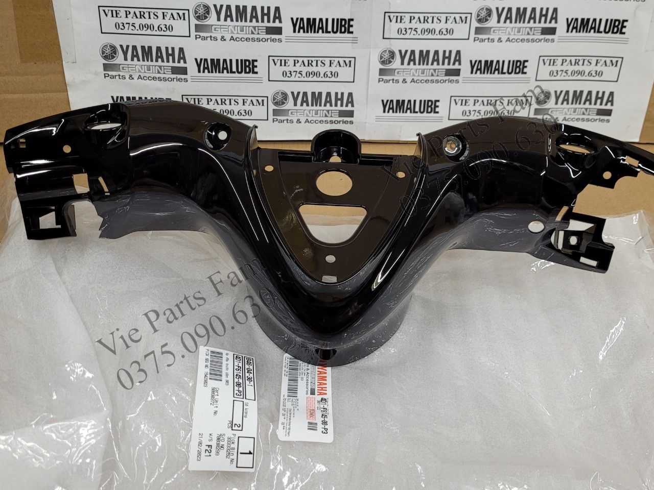 Nắp sau tay lái, ốp đầu sau Mio Classico nhiều màu, hàng din Yamaha mới 100%