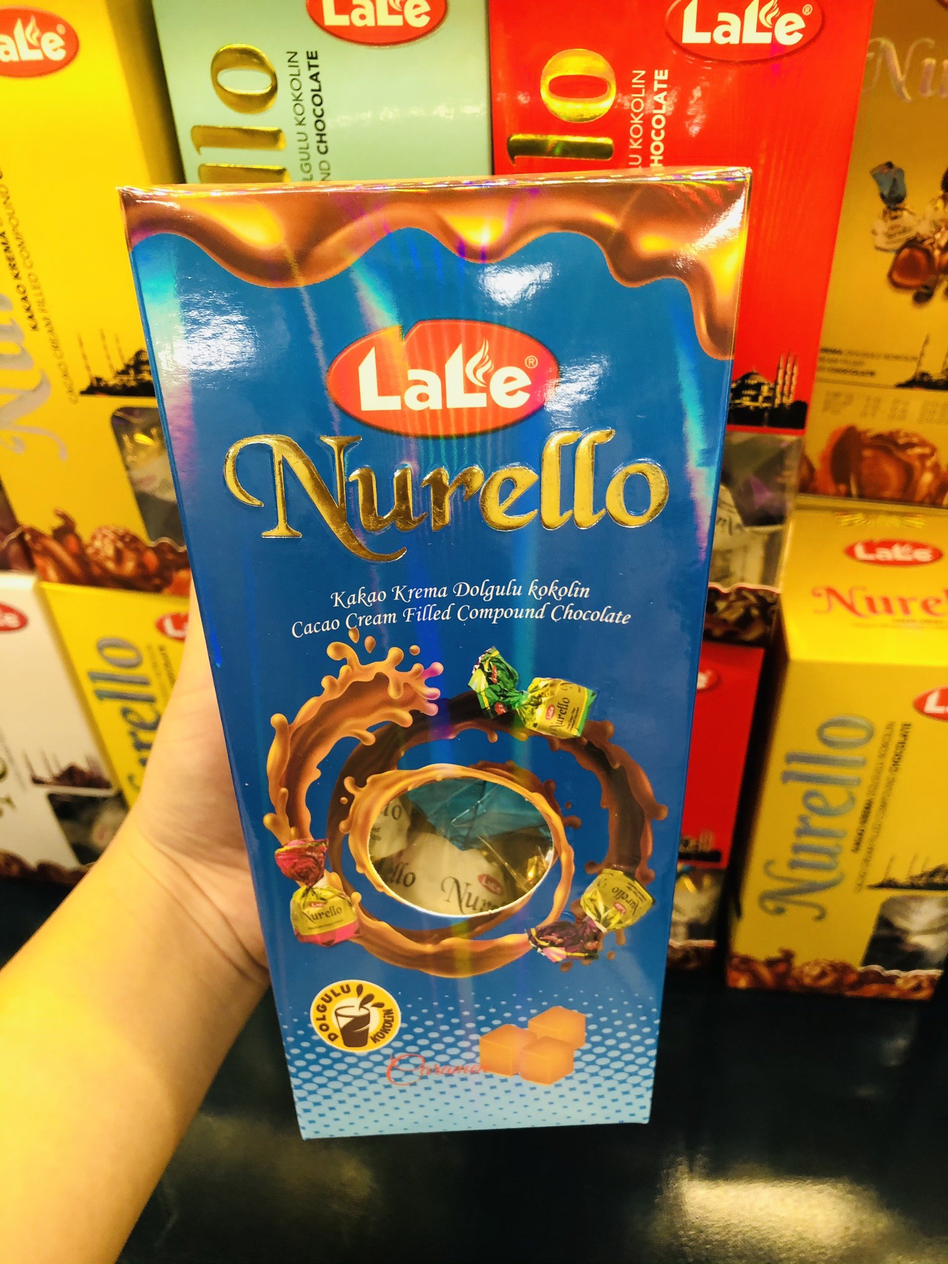 Socola nhập khẩu hỗn hợp nurello hiệu lale 230g Hộp giấy