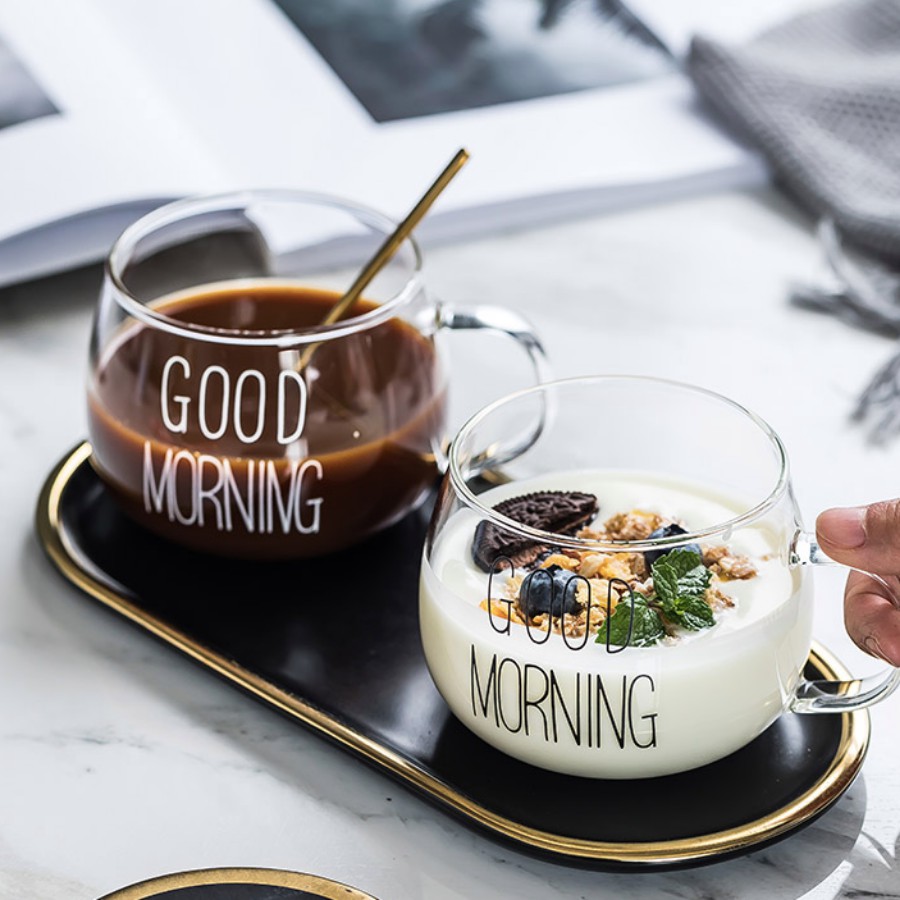 Cốc Good Morning Chào Mừng Ngày Mới