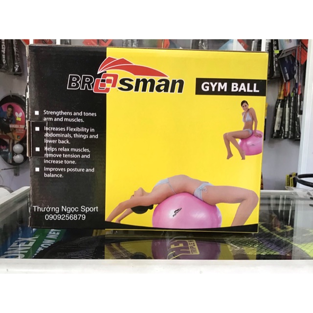 BÓNG TẬP YOGA BROSMAN 55CM