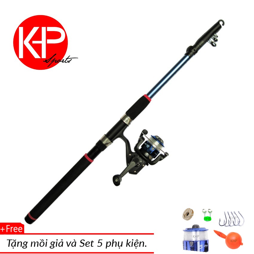 Bộ 1 cần câu và 1 máy + 100m dây 2M4 KHP