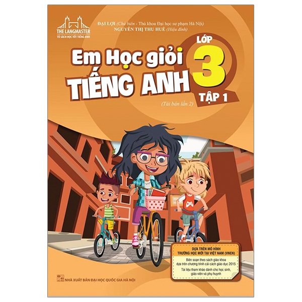 Fahasa - the langmaster - em học giỏi tiếng anh lớp 3 - tập 1