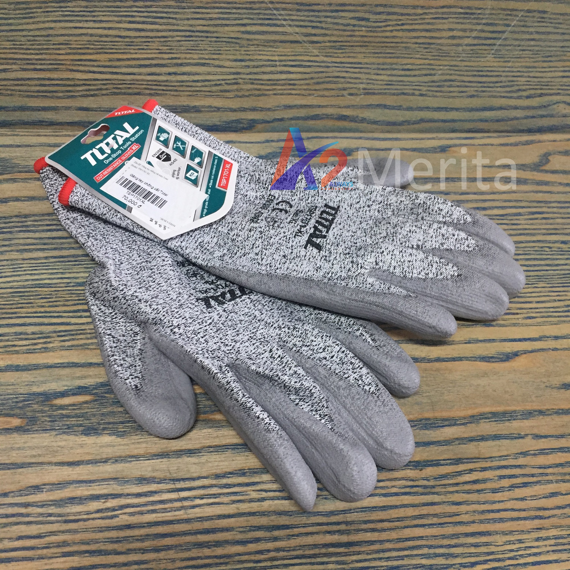 Găng tay chống cắt total TSP1701XL
