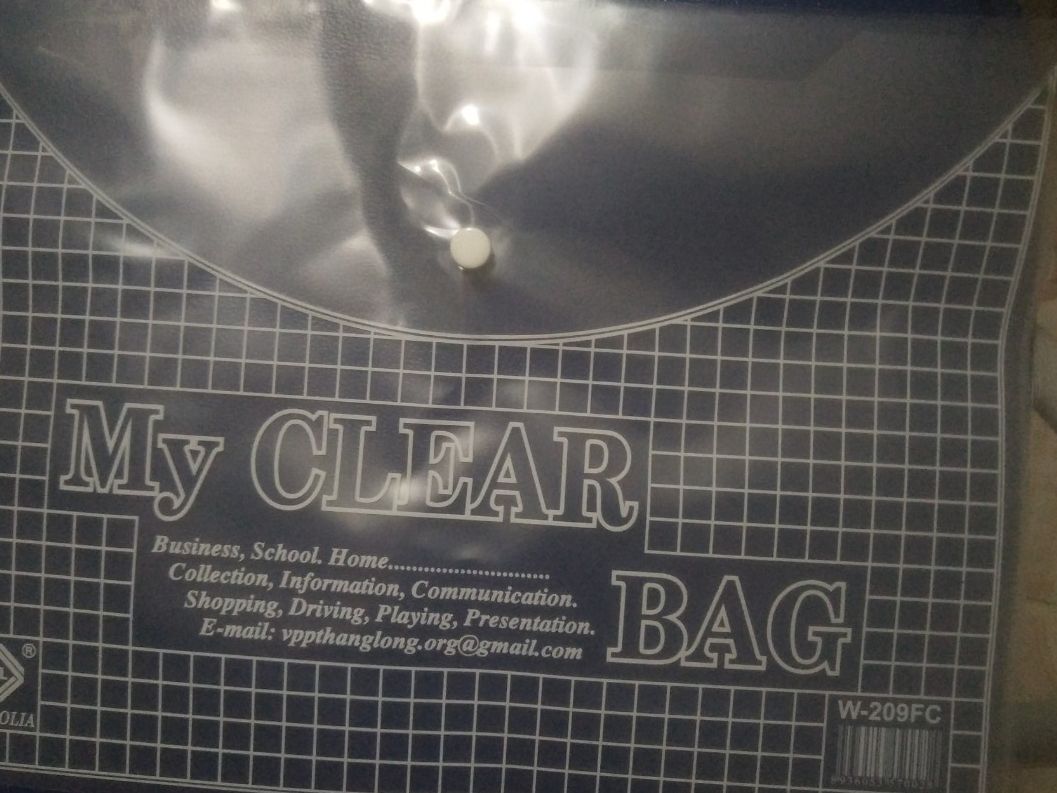 ComBo 20 chiếc túi clear bag/ Loại Thăng Long-đẹp, dai, chuẩn hàng công ty theo 04 mã số