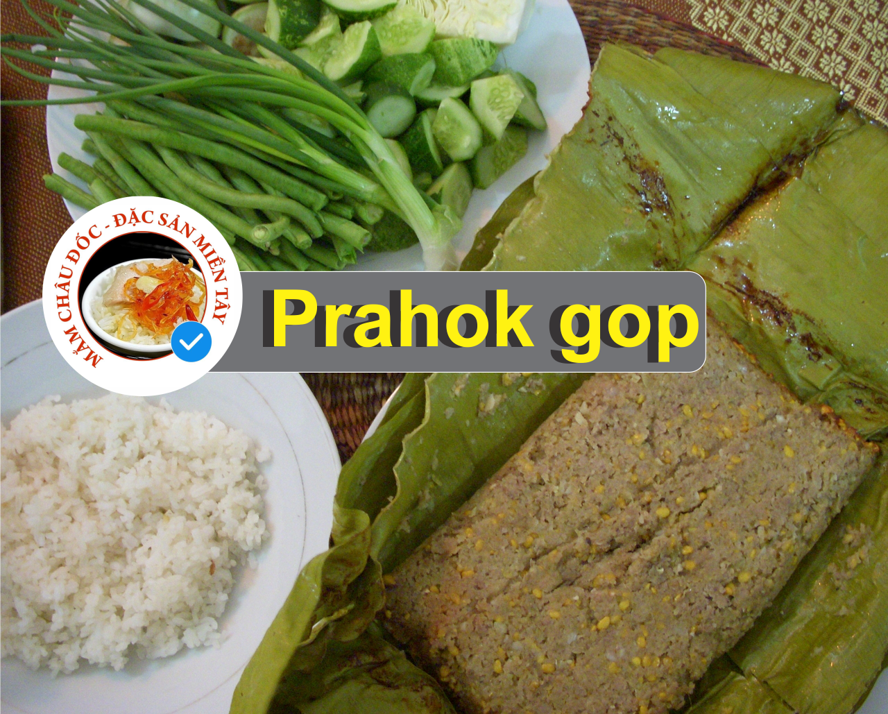 Mắm Bò Hóc Cá Linh / Prahok Campuchia 100% 500gram