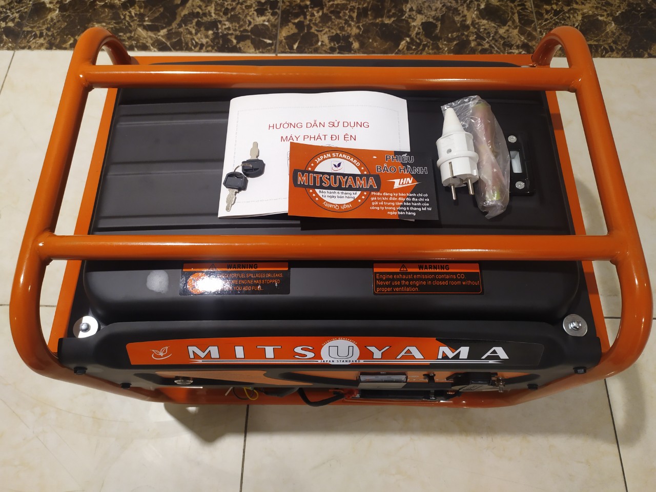 Máy Phát Điện Chạy Xăng 3KW Mitsuyama 4900D