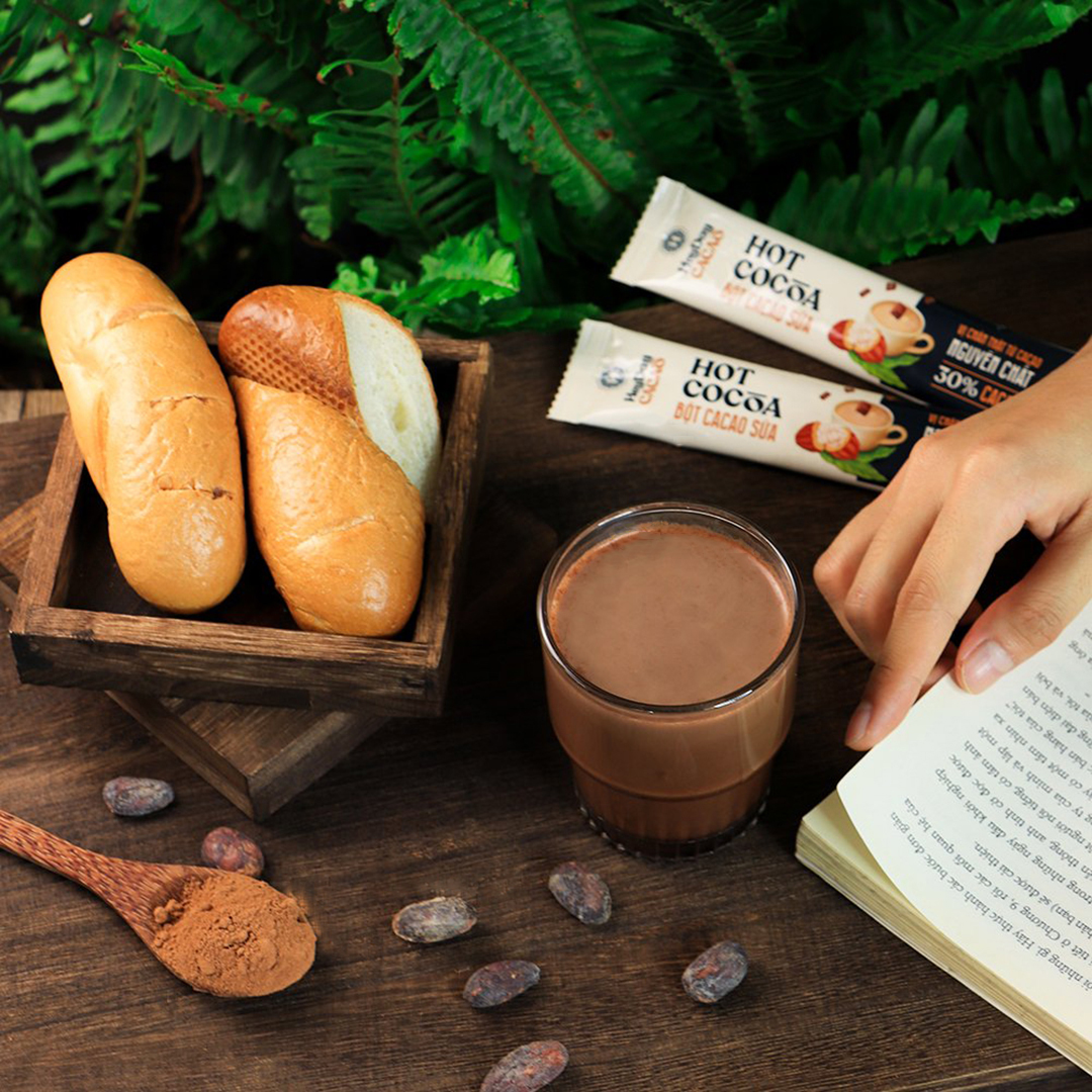 Bột ca cao sữa (Heyday Cacao) - 240g | hot cocoa, sữa dừa