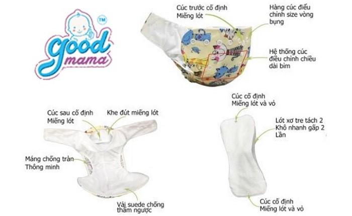 Lót bỉm vải goodmama size L đại