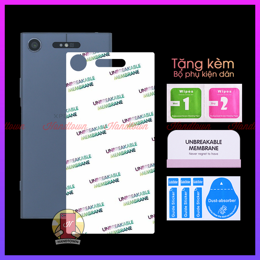 Dán ppf mặt lưng sony xperia xz1 xz2 xz3 xz 1 xz 2 xz 3 kính cường lực dẻo vân cá sấu / hiệu ứng cầu vồng / trong suốt