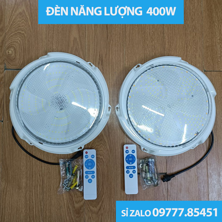 Đèn năng lượng mặt trời Ốp Trần 400W