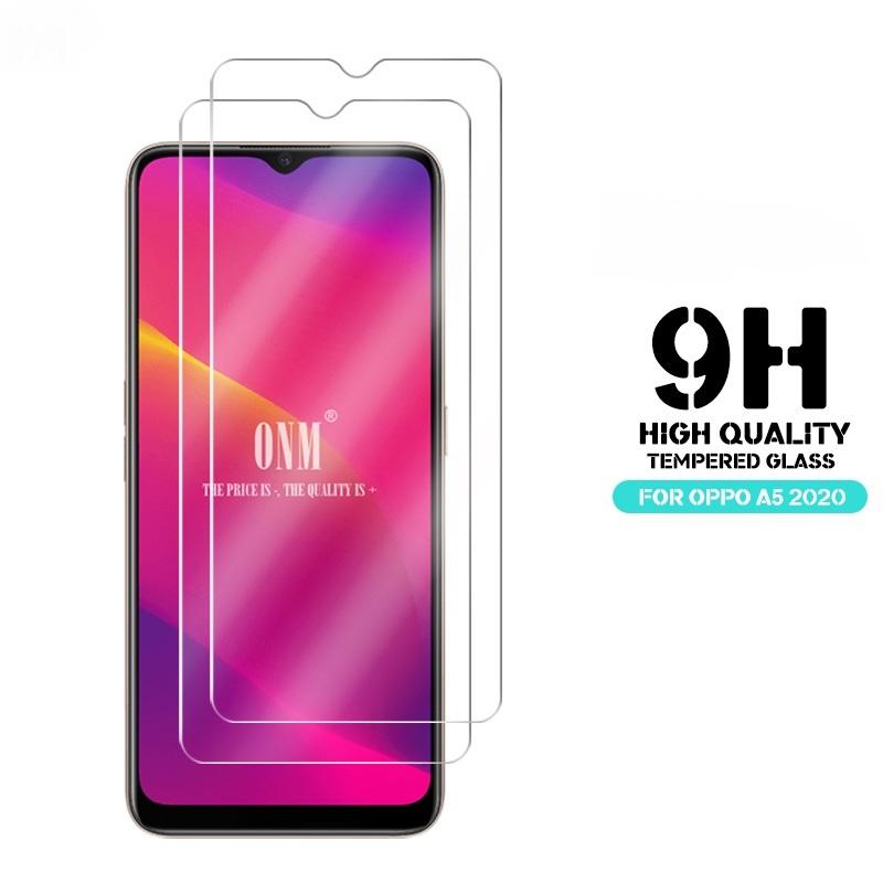 Kính cường lực trong suốt Oppo A5 2020 (Kèm miếng lau)