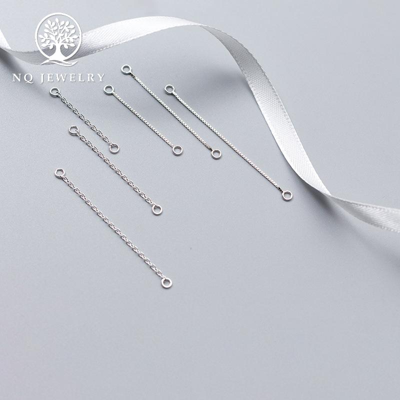 Charm bạc dây xích trang trí - NQ Jewelry