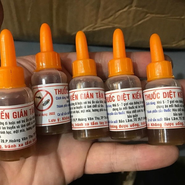 Thuốc diệt kiến gián sinh học việt nam- chế phẩm sinh hoc diệt kiến gián