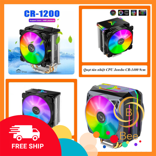 Bảng giá [NEW] Tản Nhiệt Khí CPU Jonsbo CR1000, CR1200 Led RGB ❤️FREESHIP❤️ Phiên Bản Fan 9Cm 12Cm Phong Vũ