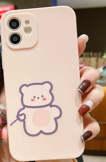 Ốp lưng iPhone Chú Gấu Hồng