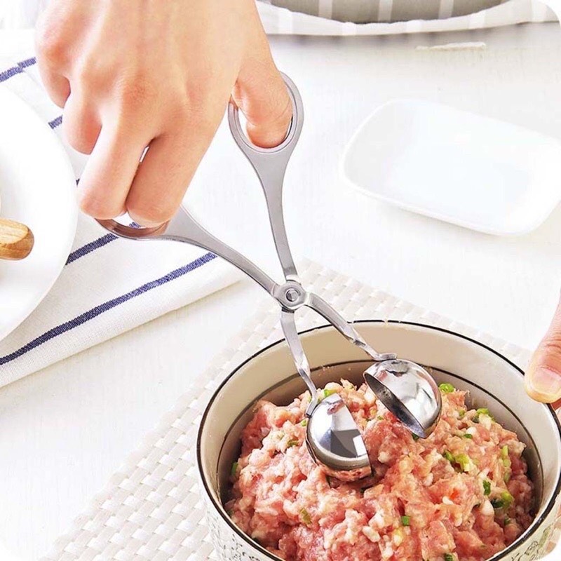 Dụng cụ muỗng thìa làm thịt viên cá viên