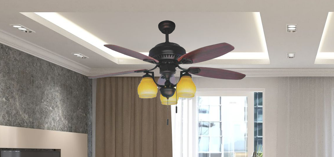 QUẠT TRẦN ĐÈN 42INH SINWA ORB028 (Hàng chính hãng)