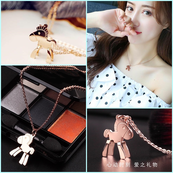 [HCM]Dây chuyền titan dễ thương D27