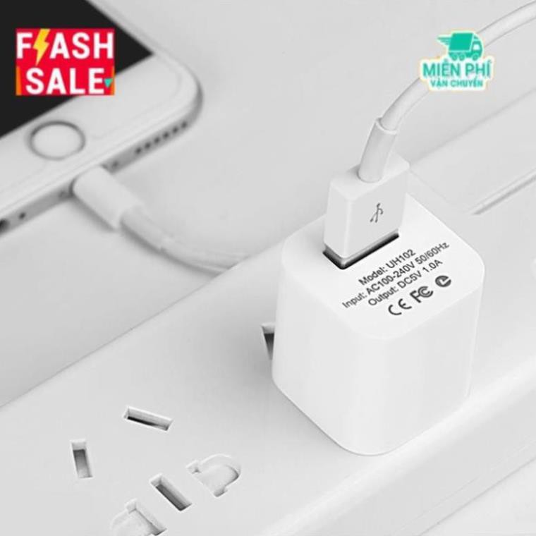 Củ sạc Iphone/Samsung Hoco UH102 5V/1A Chính hãng