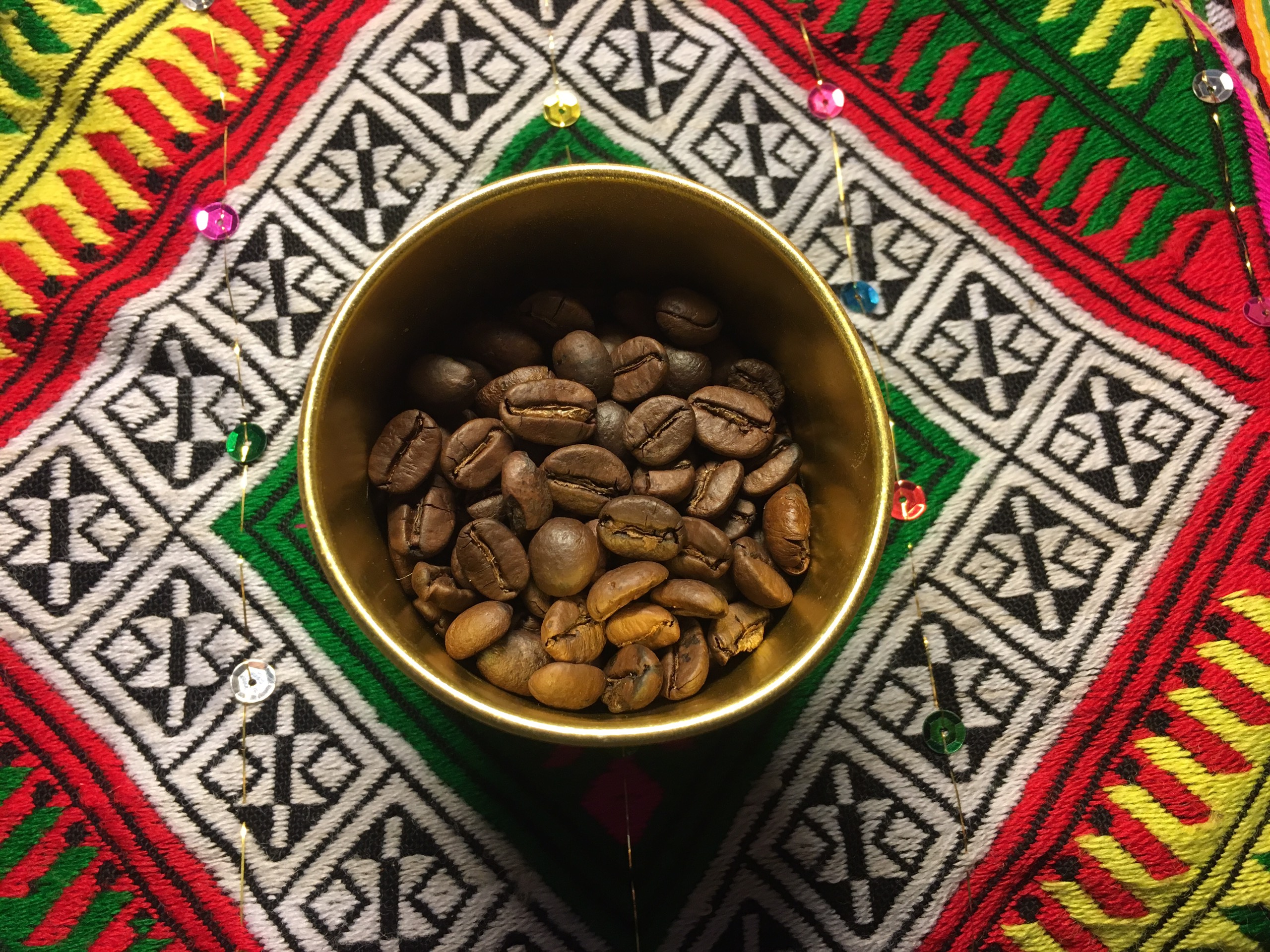 Túi thơm cà phê rang mộc 100% arabica 100gram