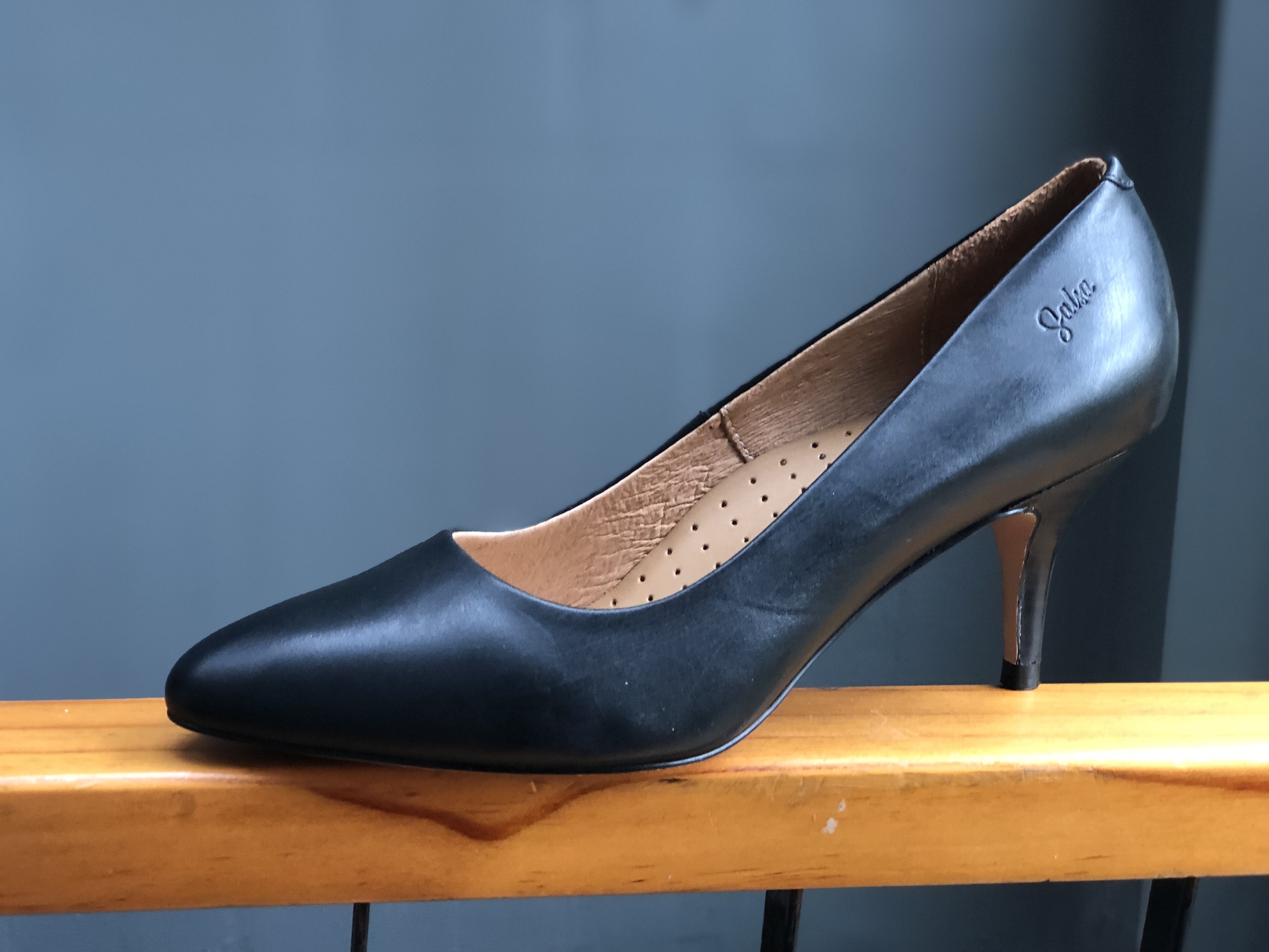 Giày nữ công sở da thật gót nhọn 7cm P05 - SALSA pumps