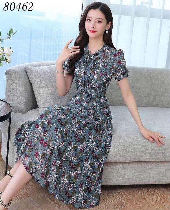 ĐẦM  LỤA PHỐI REN SIÊU SANG SIÊU ĐẸP TINH TẾ