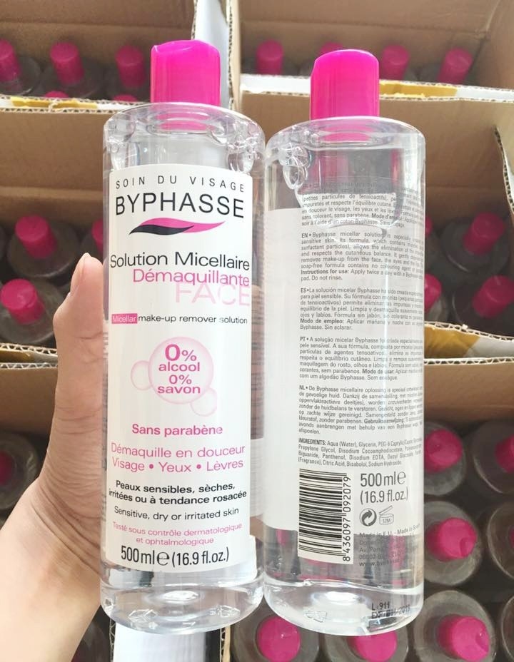 Nước Tẩy Trang Byphasse Làm Sạch Sâu 500ml