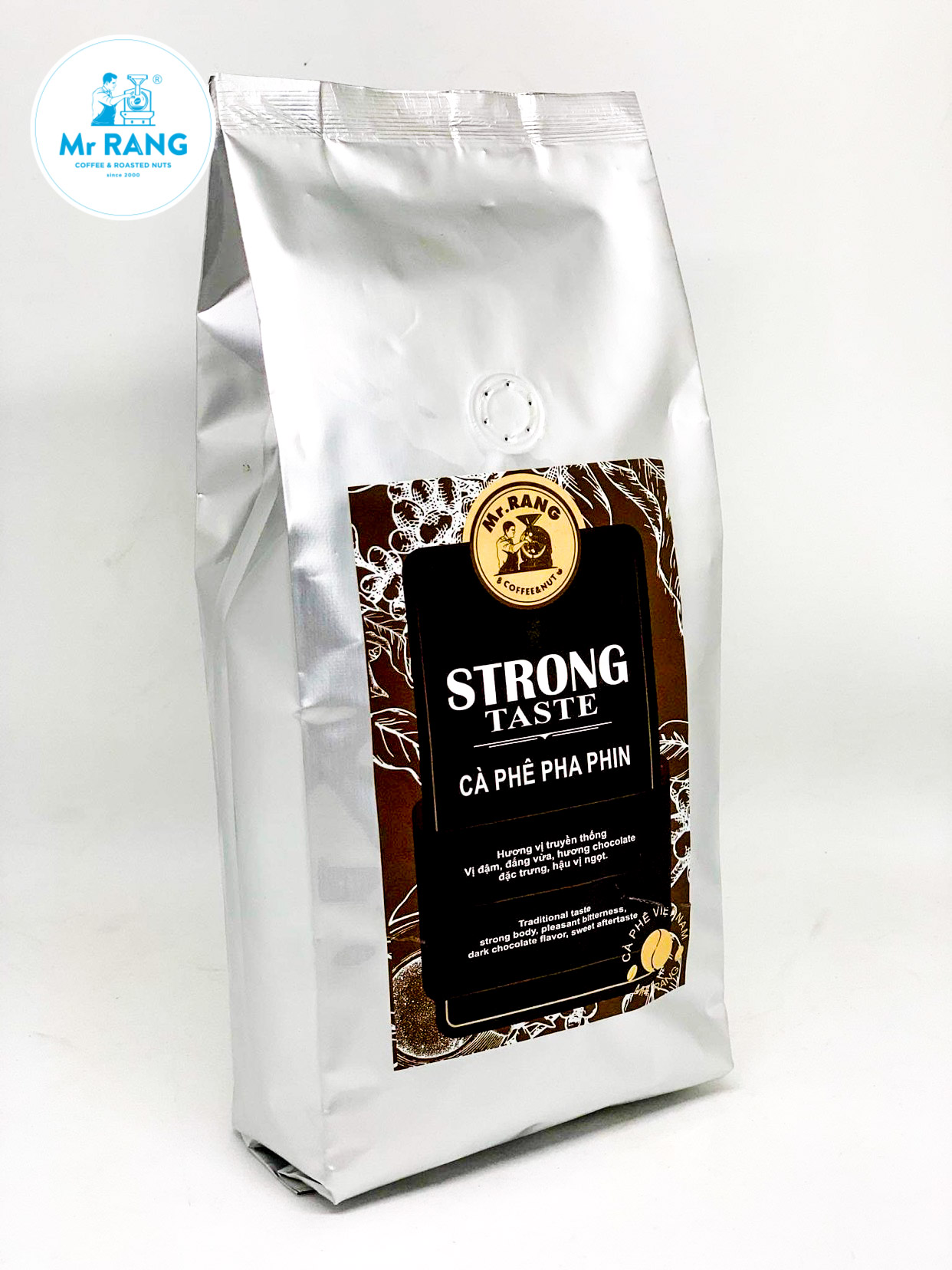 Cà phê Phin Mr Rang túi bạc 500g