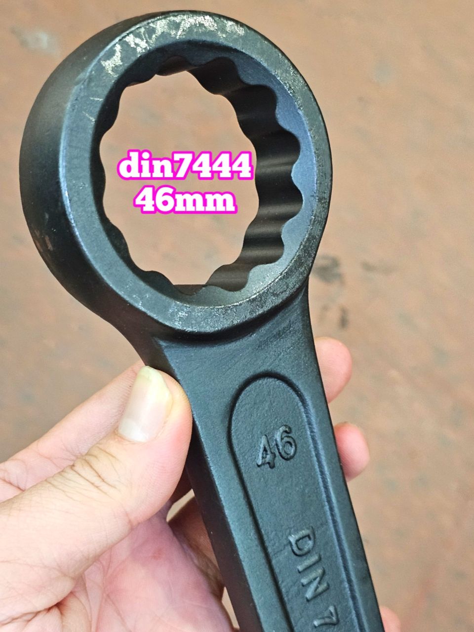 Cờ Lê Vòng Đóng 46mm Clip On (Vòng Đóng 46mm Cờ Lê Đóng 1 Đầu Vòng 46mm)