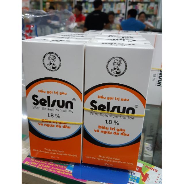 [Chính Hãng] - Dầu Gội Đầu Selsun - 50ml
