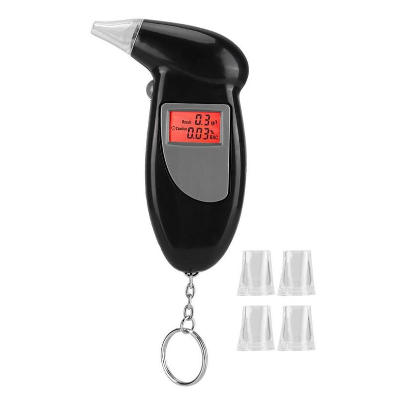 Máy đo nồng độ cồn màn hình lcd alcohol tester điện tử tuyệt đối