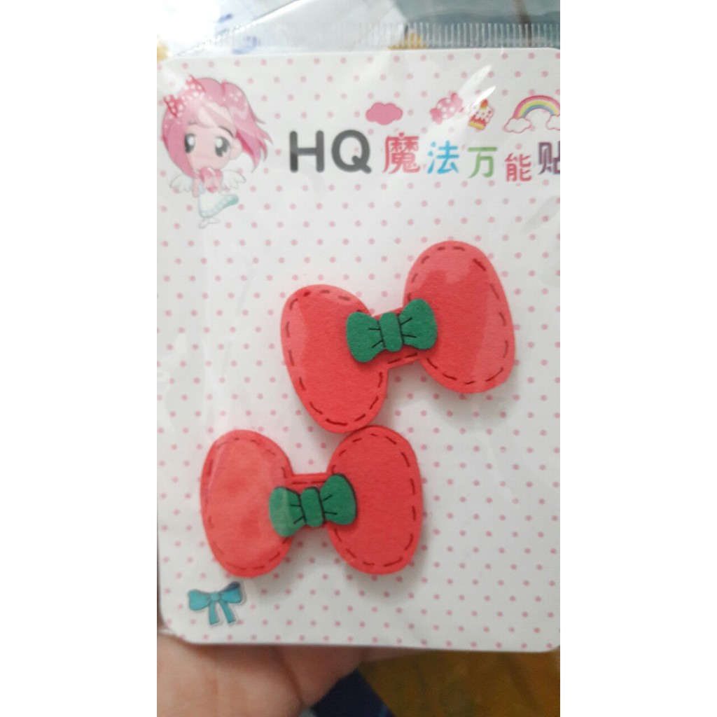 SET 2 MIẾNG DÁN TÓC XINH XẮN CHO BÉ