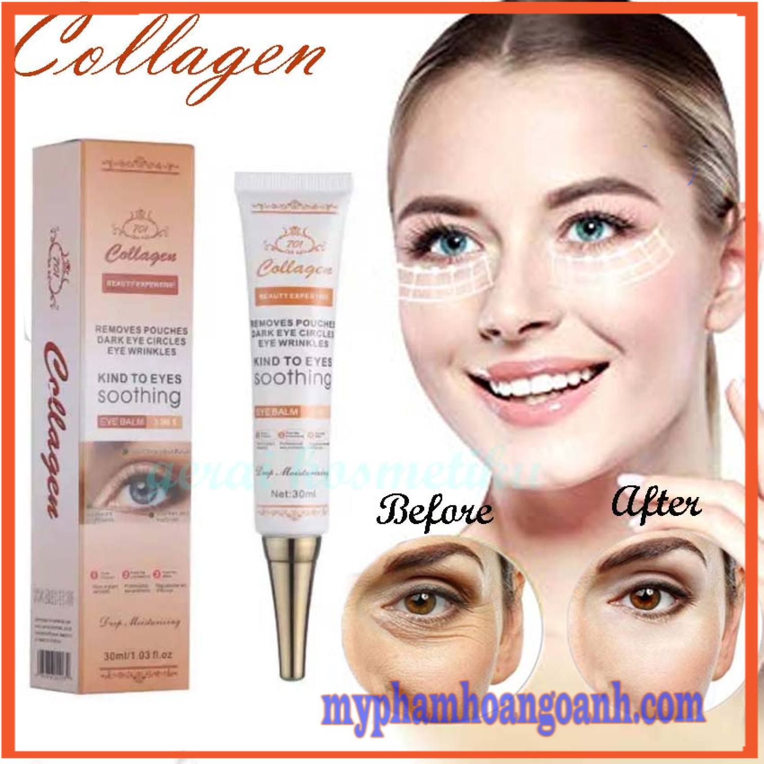 Kem Giảm Thâm Mắt Collagen 701