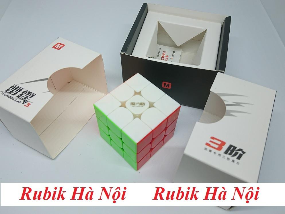 Rubik 3x3x3 Qiyi Thunderclap V3 M Có Nam Châm
