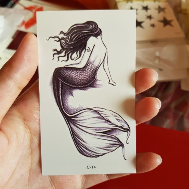 Hình dán nàng tiên cá nhỏ