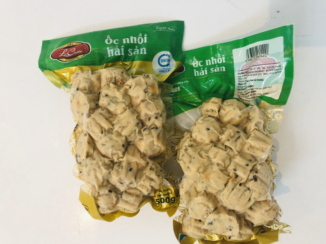 Ốc nhồi hải sản siêu ngon, 500g