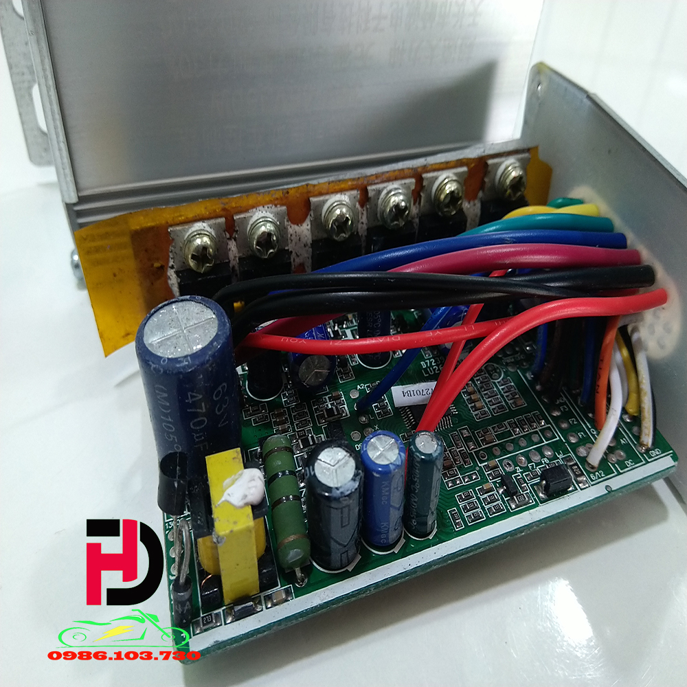 IC ĐA NĂNG XE ĐẠP ĐIỆN 4 BÌNH 48V 350W SIÊU ÊM