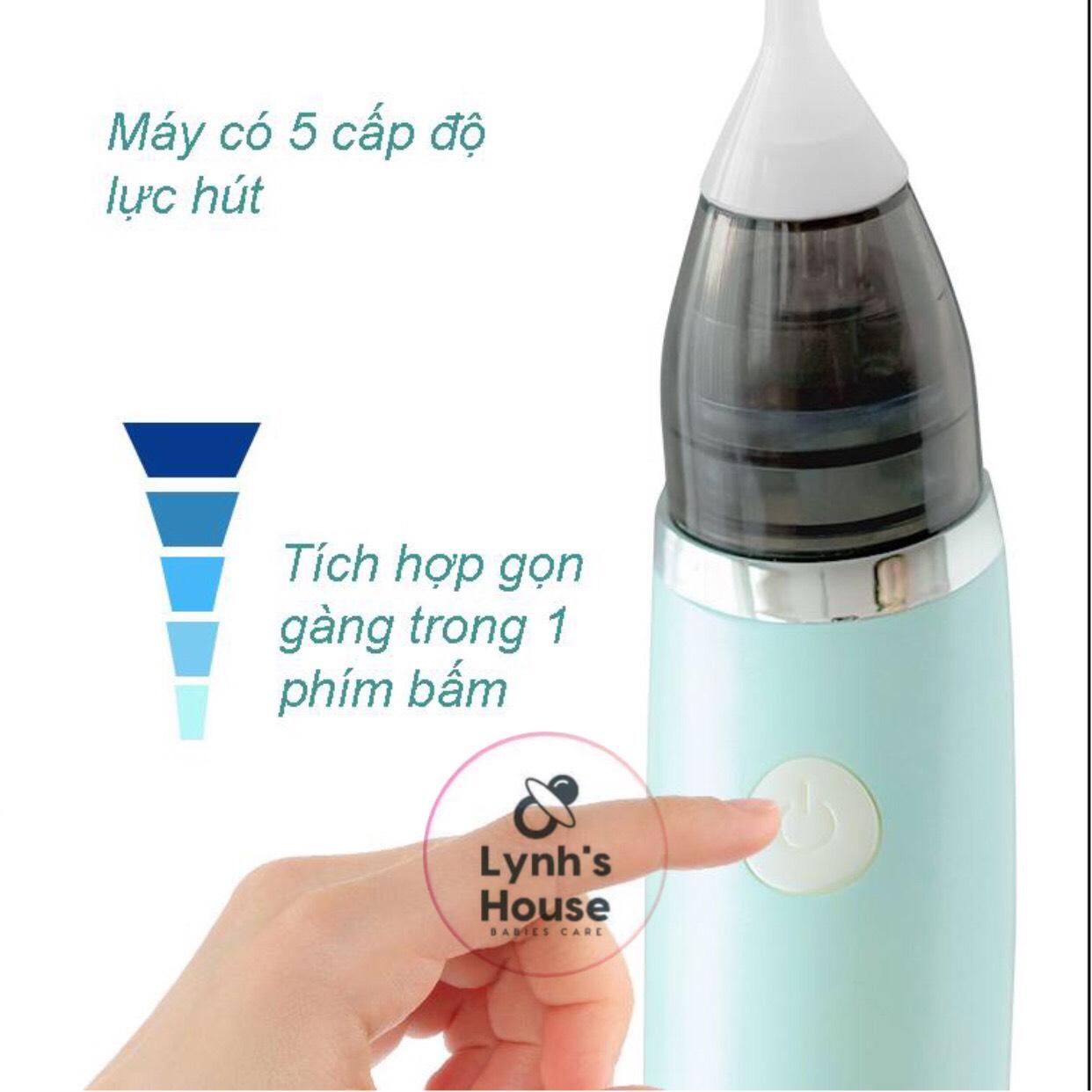 MÁY HÚT MŨI CHO TRẺ LITTLE BEES (MÀU XANH)