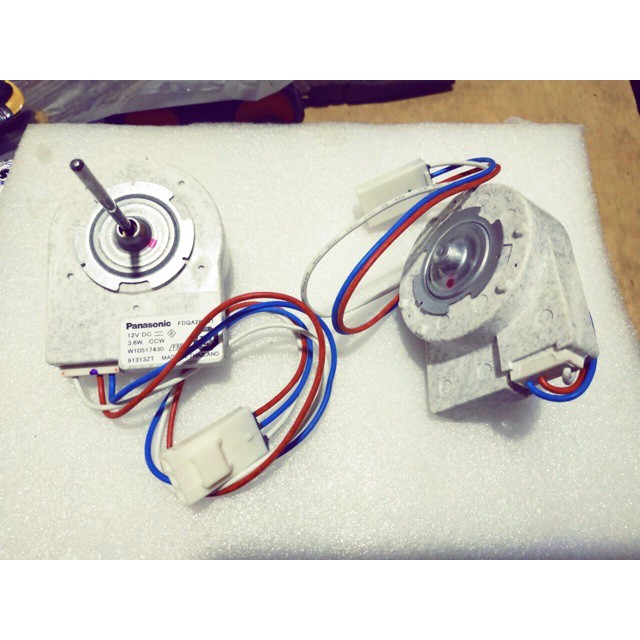 Motor quạt đúc DC12v-3,6W cho tủ lạnh Panasonic (Thay thế)