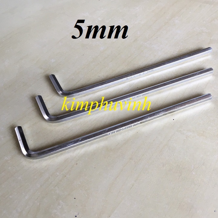1 cái -  KHÓA LỤC GIÁC 5LY -  LỤC GIÁC 5MM