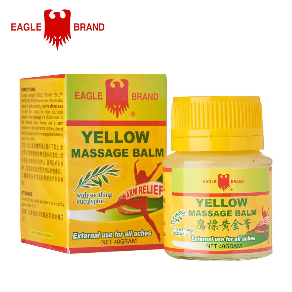 DẦU CÙ LÀ CON Ó 40G (EAGLE BRAND - YELLOW BALM)