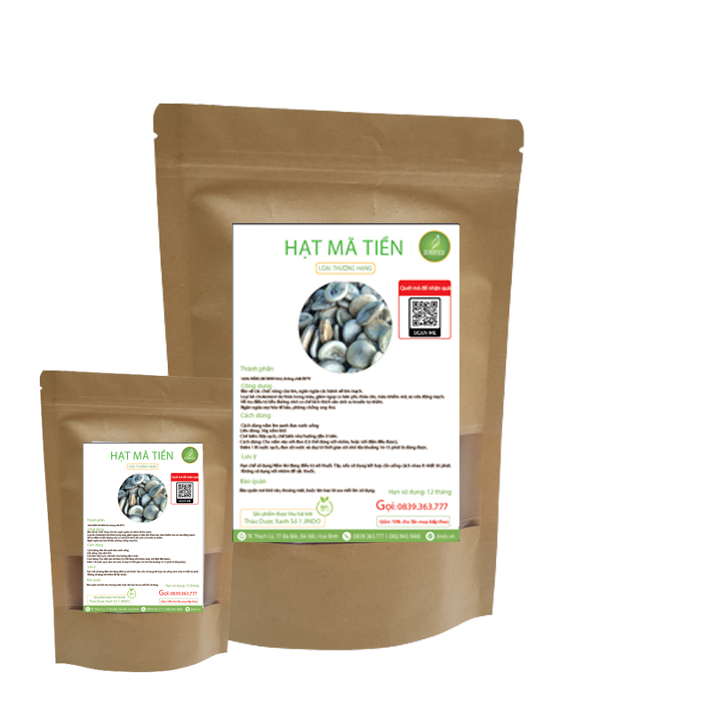 Hạt mã tiền khô thượng hạng JINDO 1kg